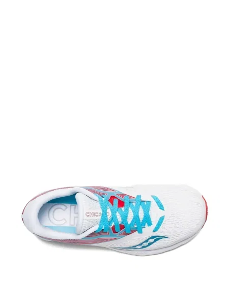 Fűzős csipkés sneaker Saucony fehér