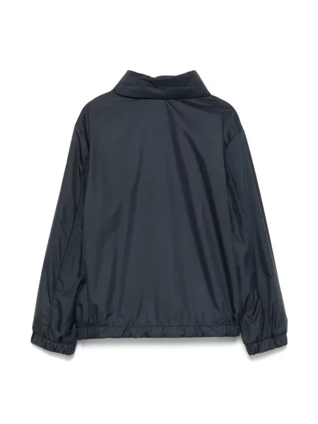Kurtka dziecięca Moncler Enfant niebieska