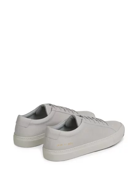 Sneakerși Common Projects din piele gri