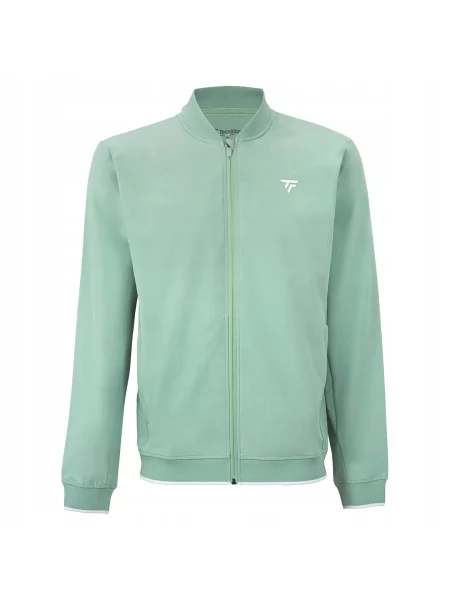 Dziecięca rozpinana bluza tenisowa Tecnifibre Team Light zielona