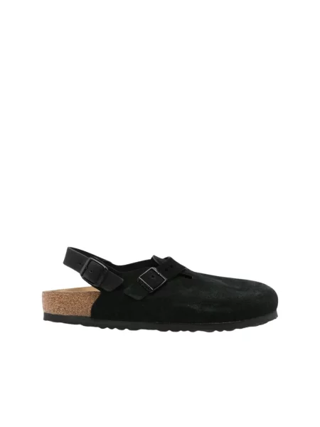 Sandały Birkenstock skórzane czarne
