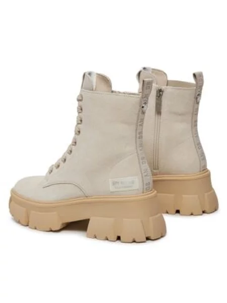 Steve Madden Pohodni čevlji Tanker Bootie bež