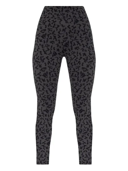 Leggings Ea7 Emporio Armani cu model camuflaj gri