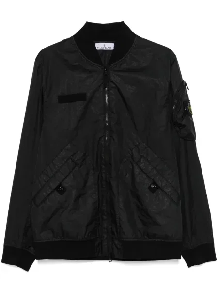 Яке тип бомбър Stone Island камъни черно