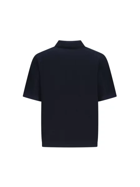 Koszulka polo Stone Island z kamieniami niebieska