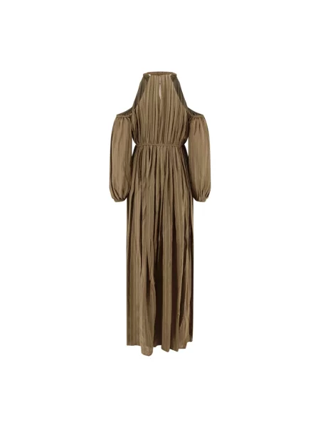 Sukienka maxi Pinko zielona