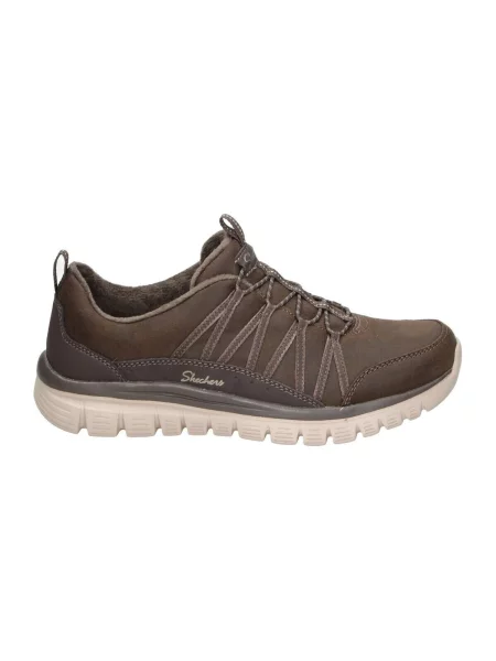 Félcipő Skechers barna