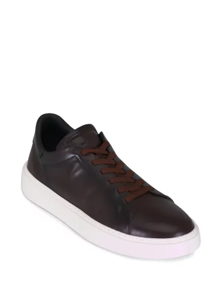 Sneakerși To Boot New York din piele maro