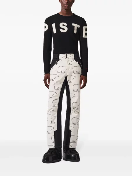 Pantaloni de schi Perfect Moment alb