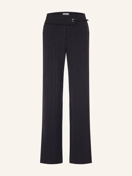 Claudie Pierlot Spodnie Typu Marlena blau granatowe