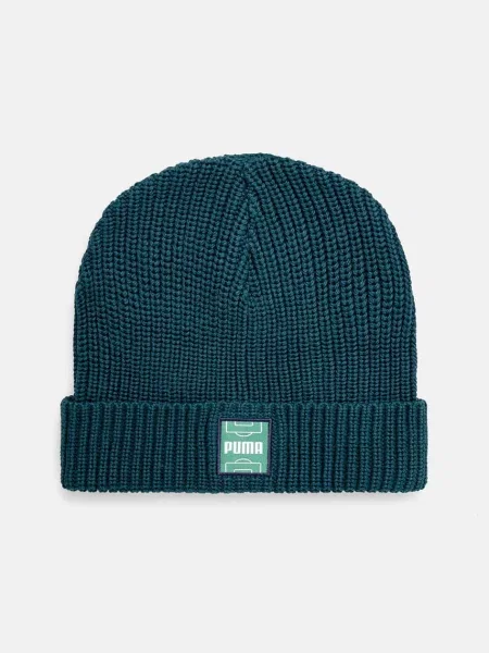 Шапка Puma Classics Graphic Short Beanie от зелено