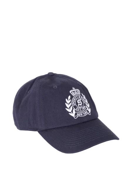 Șapcă Sporty & Rich cu broderie albastru