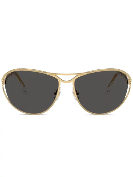 Ochelari de soare Swarovski auriu