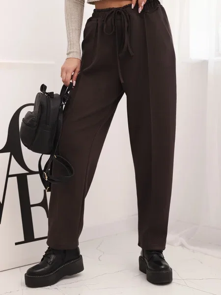 Pantaloni Kesi Włoski elegante maro