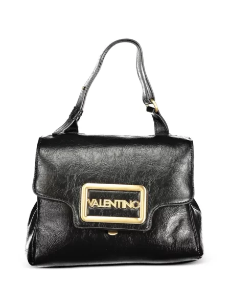Shopper táska Mario Valentino autogrammal fekete