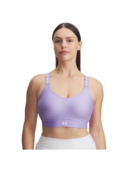 Under Armour Damen Sport BH UA Infinity Mid Bra fioletowy