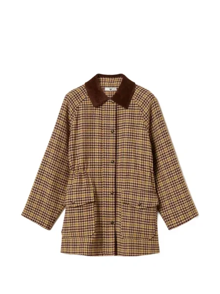 Geacă parka Twinset cu model pepito din jacard