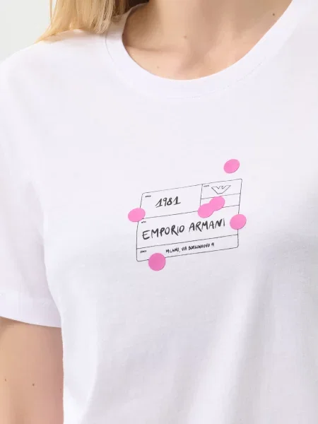 Футболка Emporio Armani біла