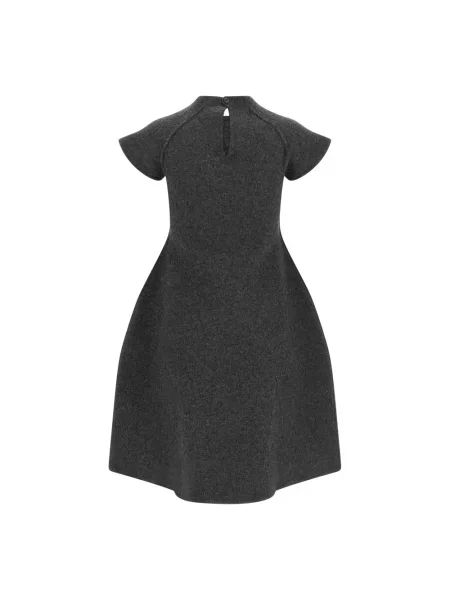 Sukienka Jil Sander wełniana szara