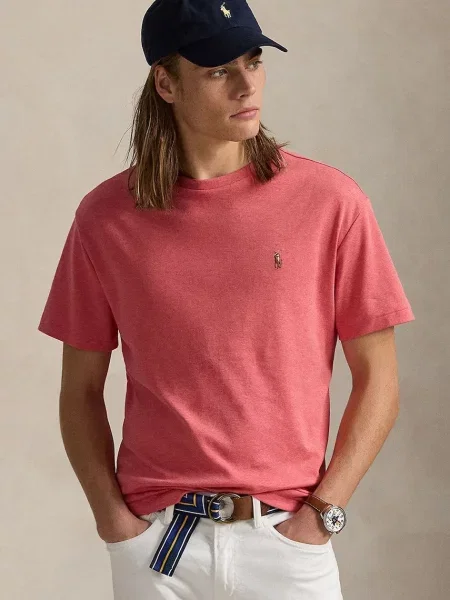 Tričko Polo Ralph Lauren ružová