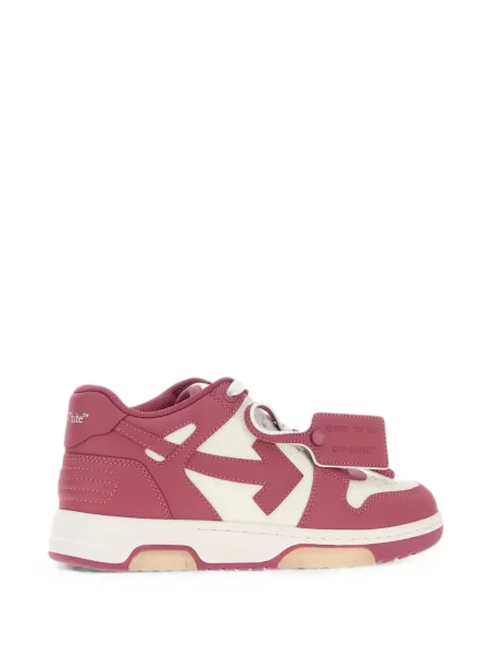 Sneakerși Off-white business alb