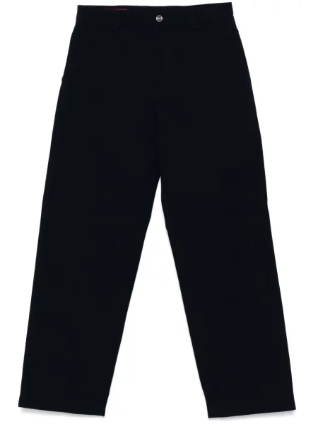 Pantaloni Gucci din canvas albastru