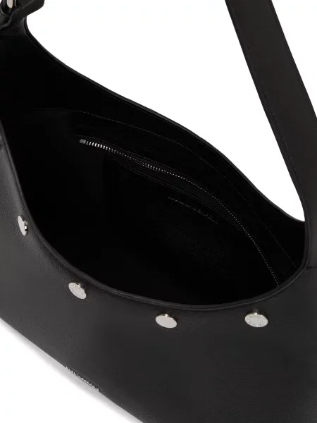 Karl Lagerfeld Torba za na rame Rocky Marais / srebro crna