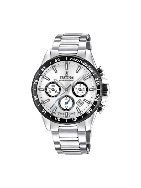 FESTINA Analogové hodinky Chronograph TIMELESS CHRONOGRAPH stříbrná