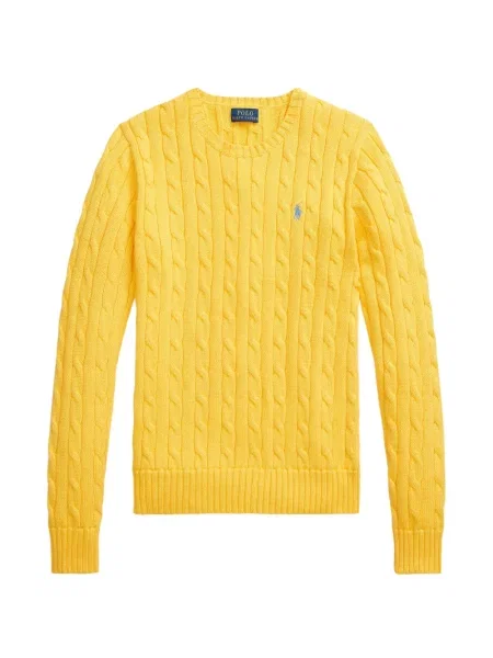 Curea Polo Ralph Lauren tricotate cu autograf cu șireturi albastru