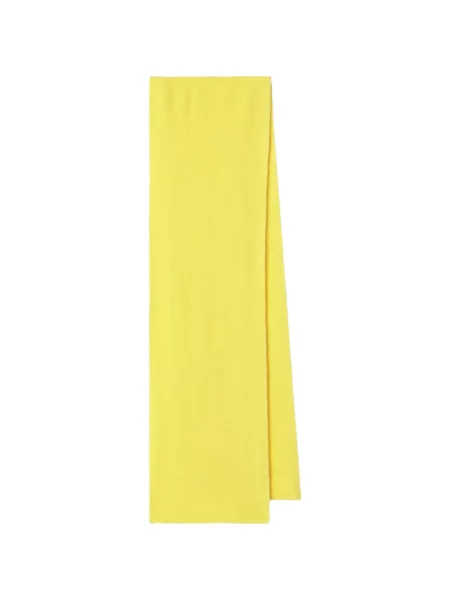 Fular Le Bonnet tricotate galben