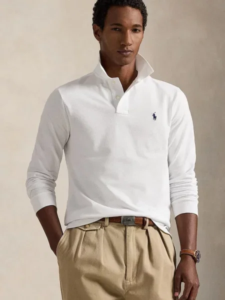 Polo Ralph Lauren Tricou polo Custom alb