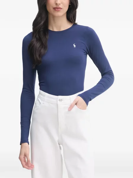 Ριγέ σορτς Polo Ralph Lauren με σχέδιο με κορδόνι μπλε
