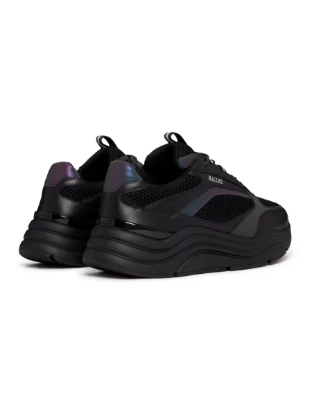 Sneakersy Mallet London skórzane czarne