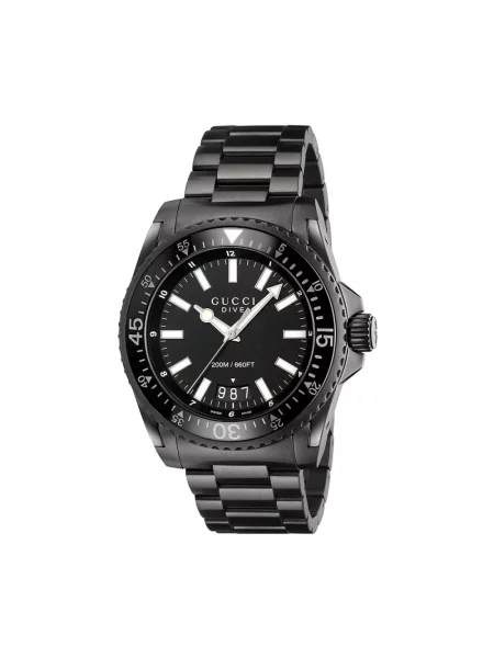Zegarek Gucci Dive czarny