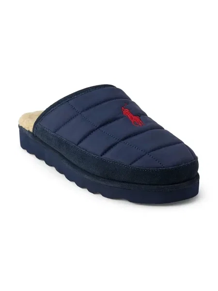 Papuci de casă Polo Ralph Lauren Bleumarin