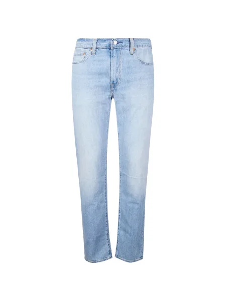 Cropp blugi drepți Levi's® zdrențuiți cu 5 buzunare albastru