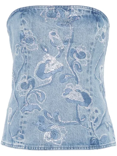 Kryształ górski top Rotate Birger Christensen niebieski