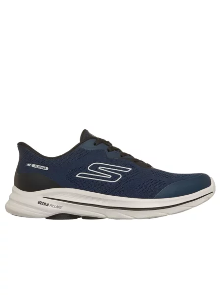 Sneakersy Skechers niebieskie