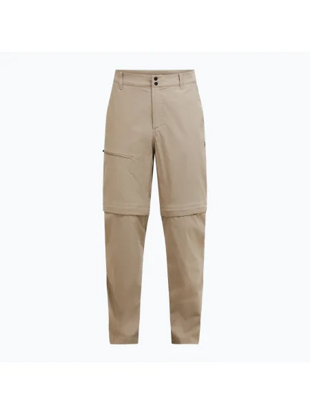 Pantaloni de trekking pentru bărbați Peak Performance Iconiq Zip avid bej