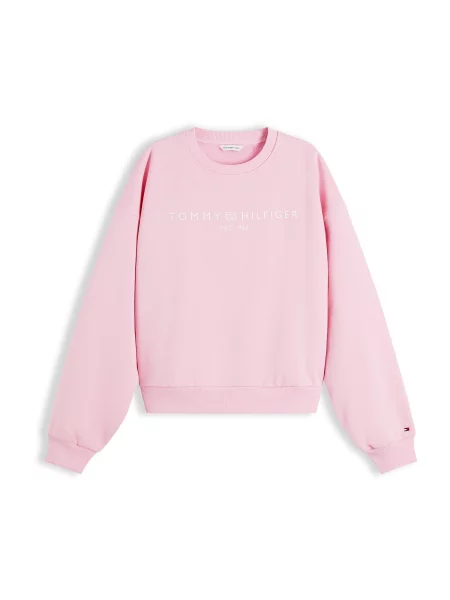 Palton Tommy Hilfiger cu autograf alb