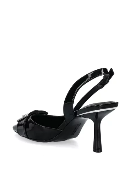 Pantofi cu toc Dkny cu cataramă slingback negru