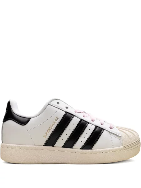 Sneakerși Adidas Superstar cu dungi verde