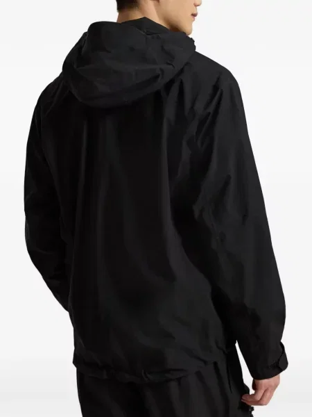 Geacă Rlx Ralph Lauren cu glugă negru