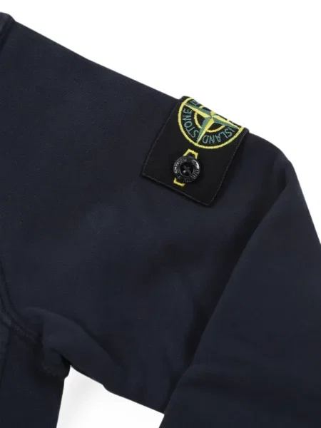Sweter dziecięcy Stone Island niebieski