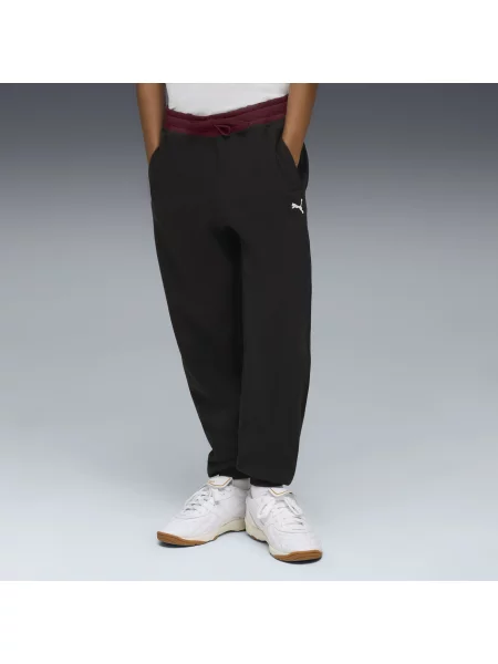 PUMA Młodzieżowe spodnie dresowe Wardrobe Essentials Go Together Odzież czarny