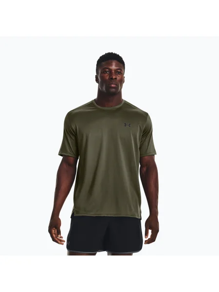 Tricou de antrenament pentru bărbați Under Armour Tech Vent navy de la green/ultimate black negru