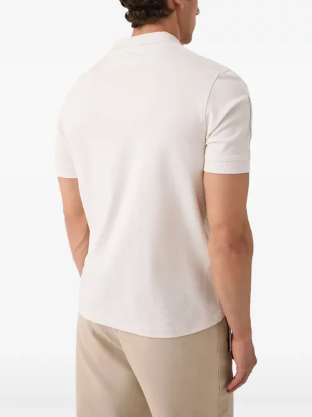 Tricou polo Guess alb