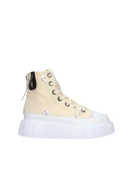 Sneakersy Inuikii skórzane beżowe