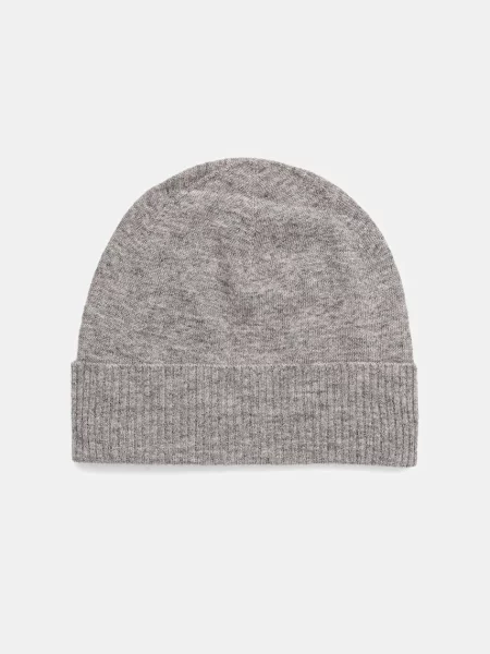 Вълнена шапка United Colors of Benetton сиво