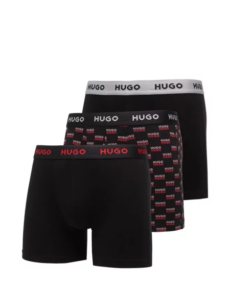 Boxeri Hugo cu autograf negru